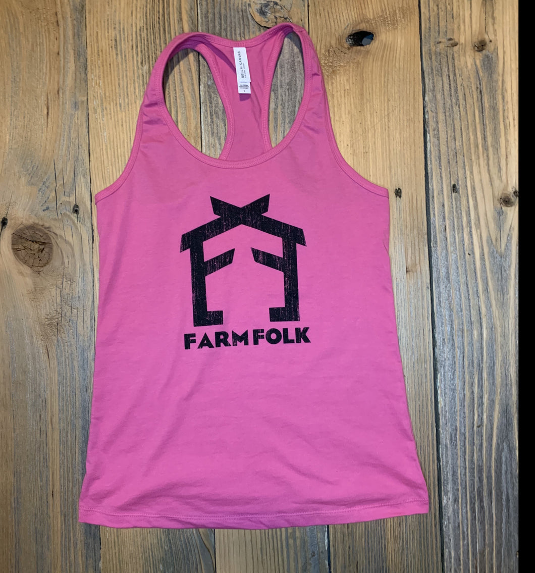 Racerback Tank Top (Pink)