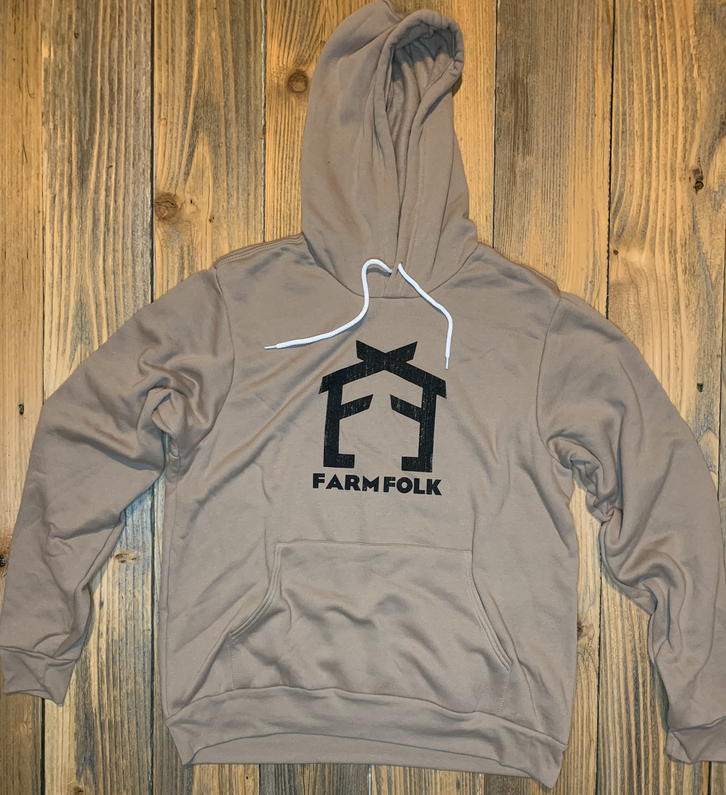 Farm Folk Hoodie (Tan)